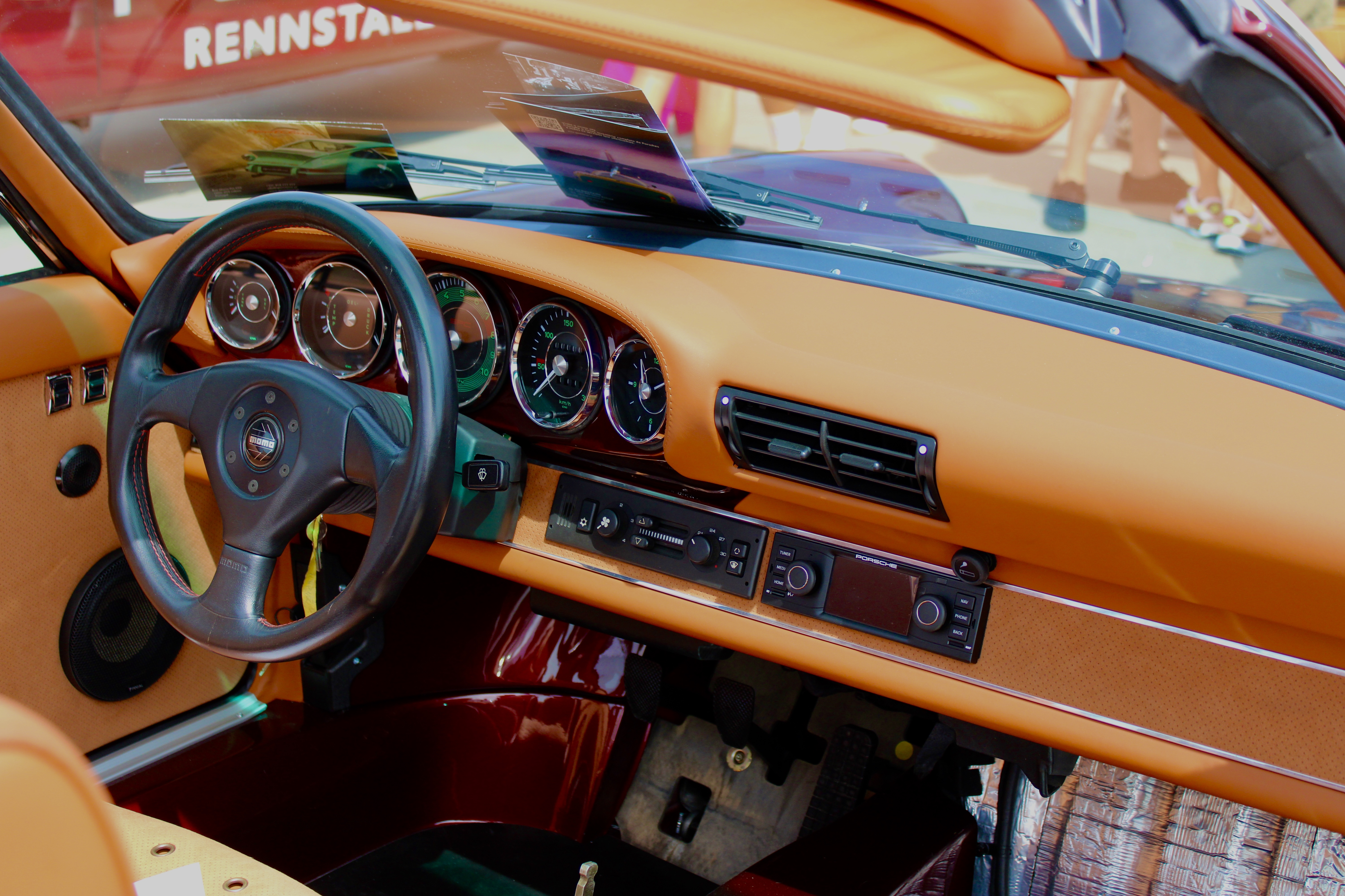 Porsche interior